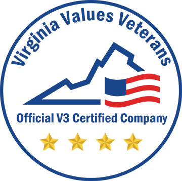 Virginia Values Veterans certified employer — Paramount Builders