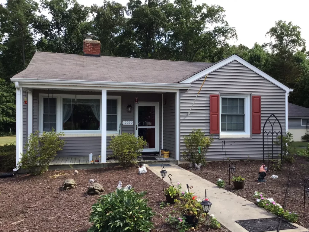 Siding install project in Virginia after image