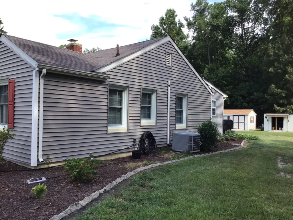 Siding install project in Virginia after image